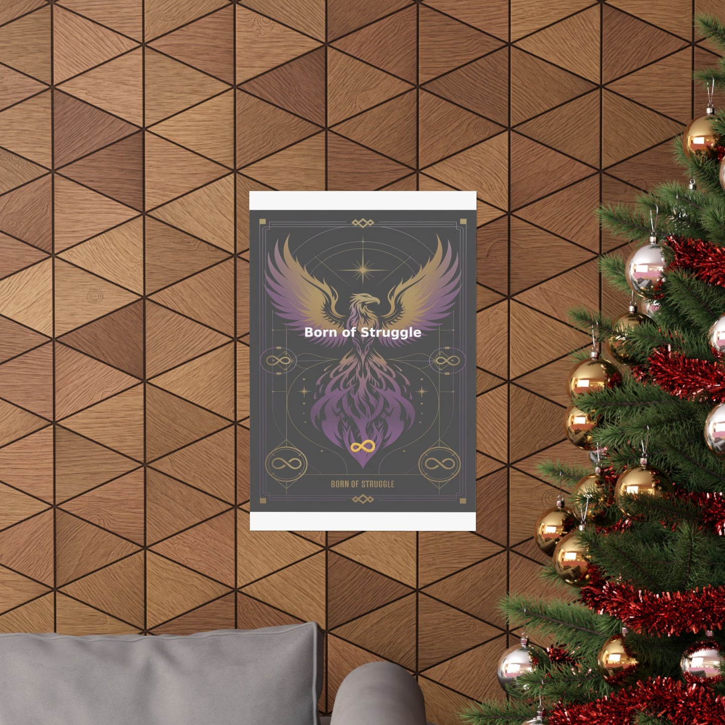 Born of Struggle - Matte Vertical Posters