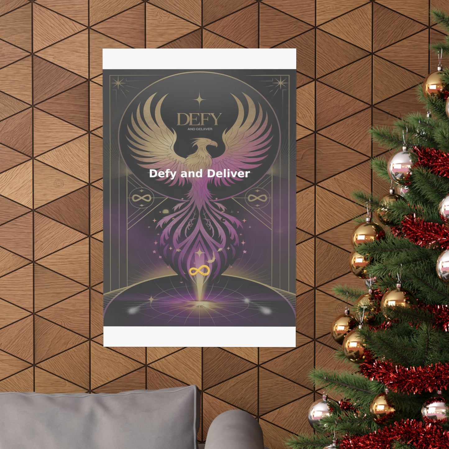 Defy and Deliver - Matte Vertical Posters