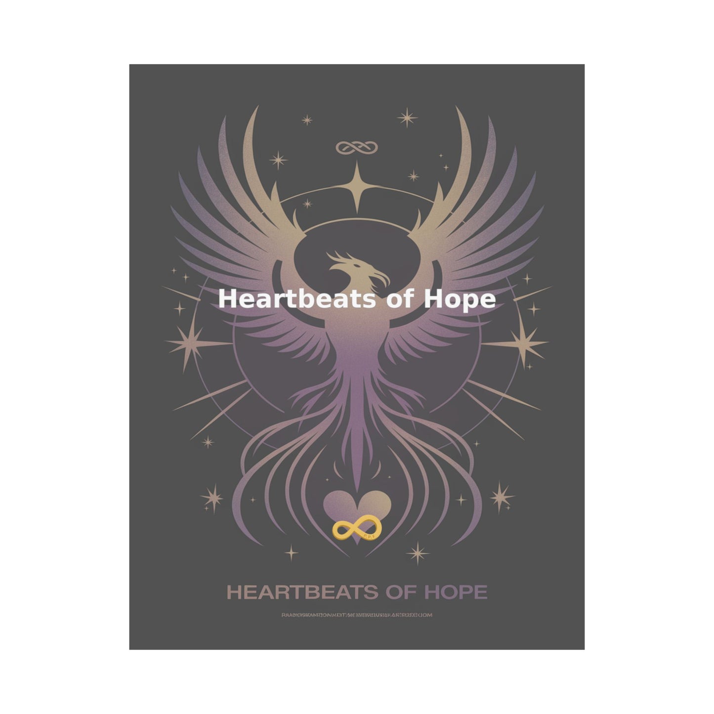 Heartbeats of Hope - Matte Vertical Posters