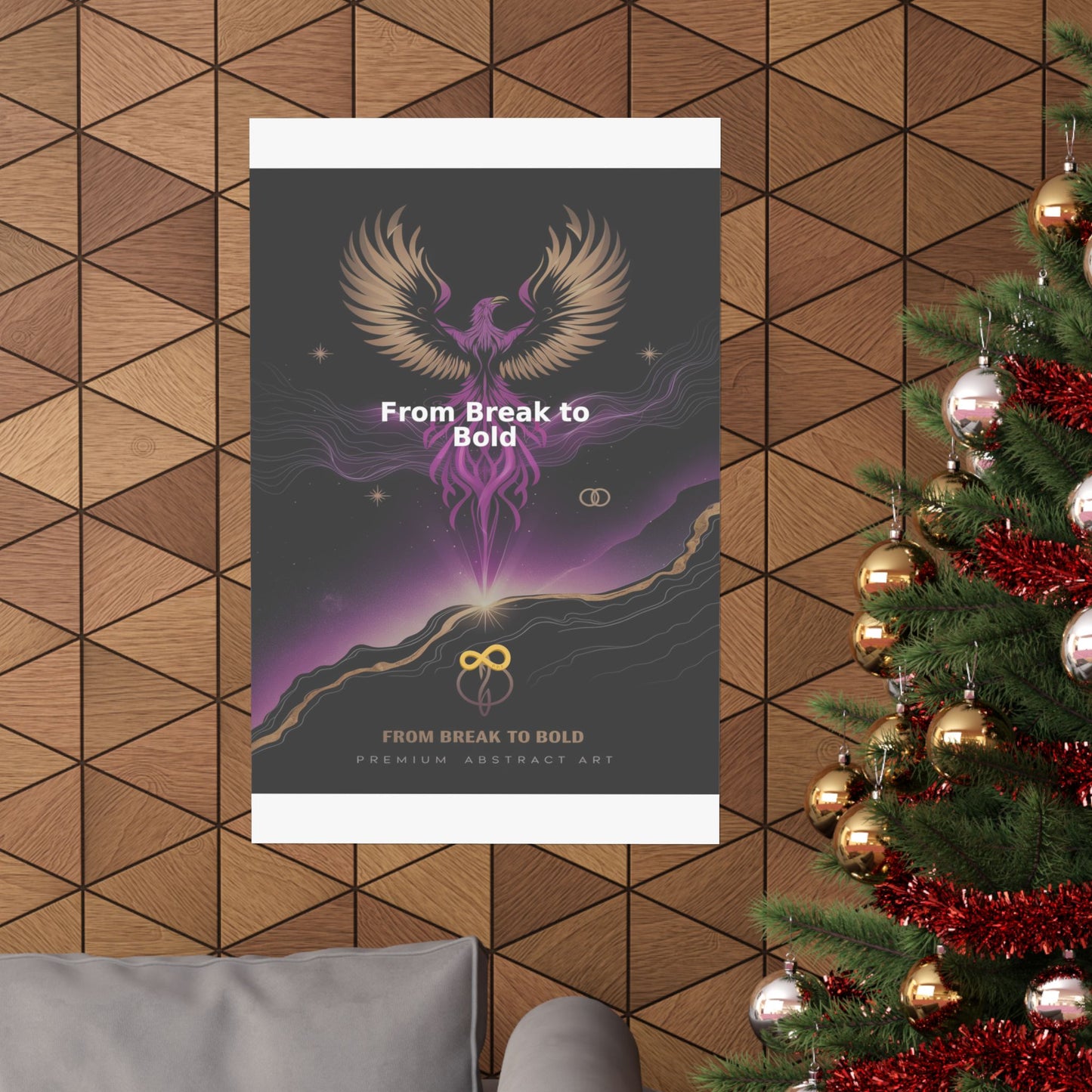 From Break to Bold - Matte Vertical Posters