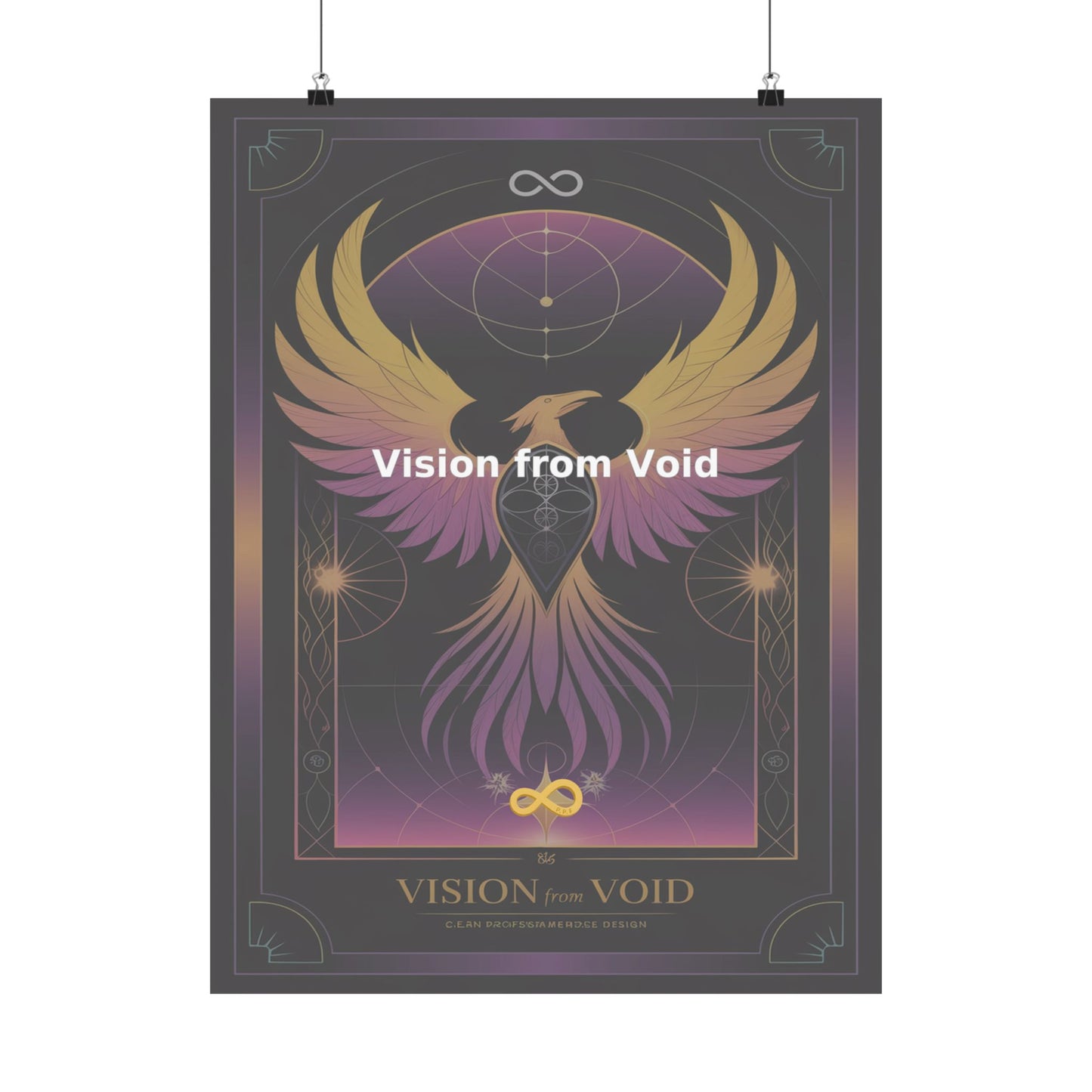Vision from Void - Matte Vertical Posters