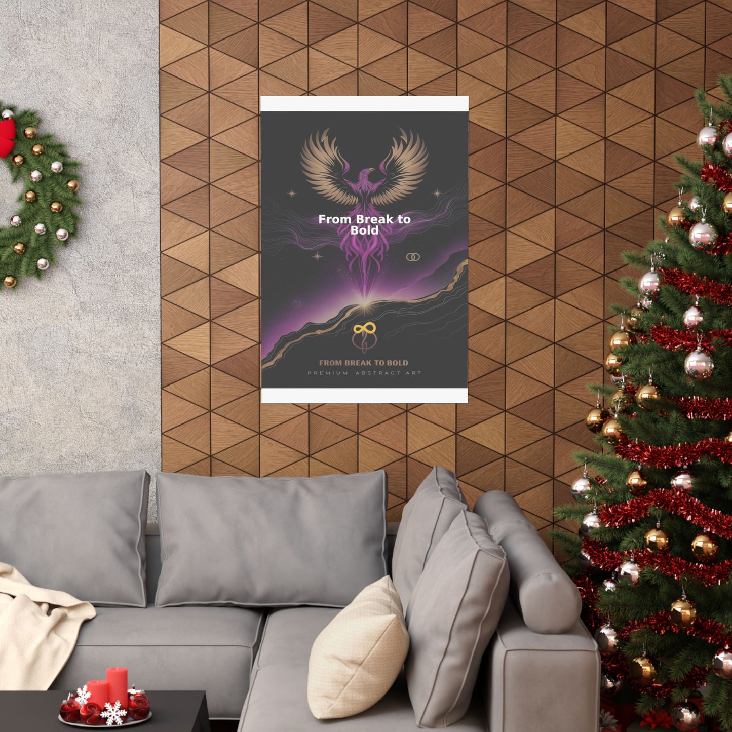 From Break to Bold - Matte Vertical Posters