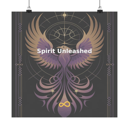 Spirit Unleashed - Matte Vertical Posters