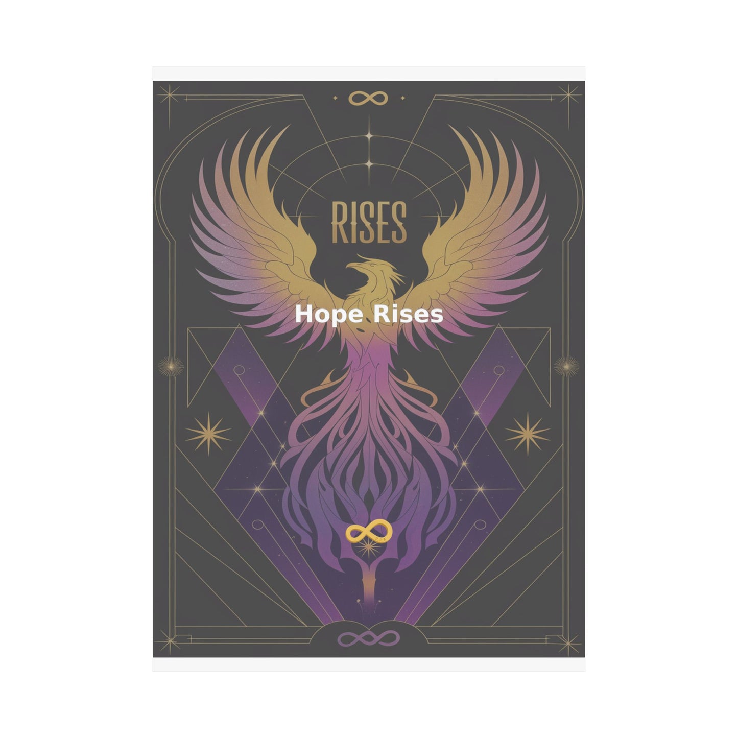 Hope Rises - Matte Vertical Posters