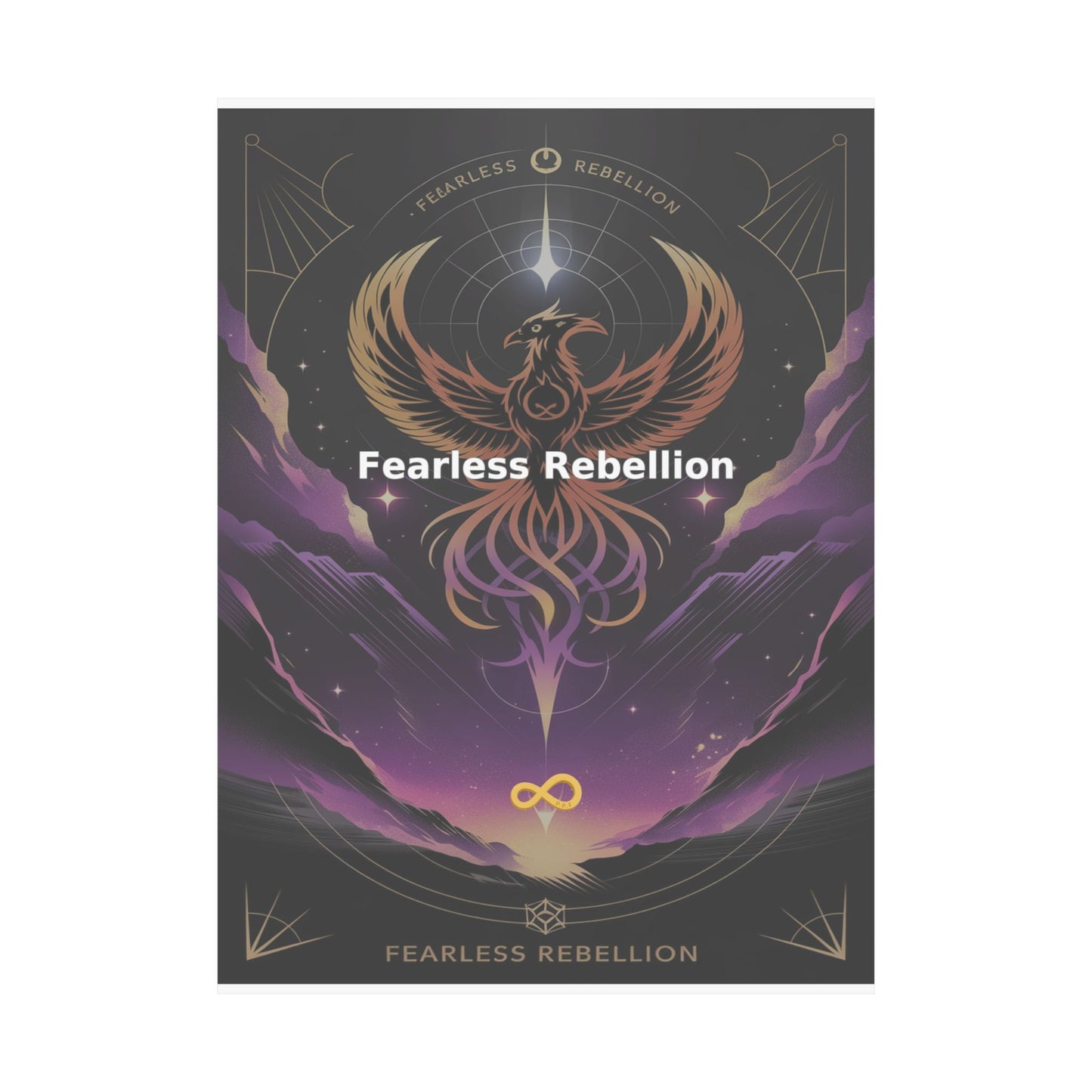 Fearless Rebellion - Matte Vertical Posters