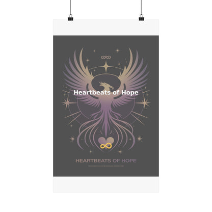 Heartbeats of Hope - Matte Vertical Posters