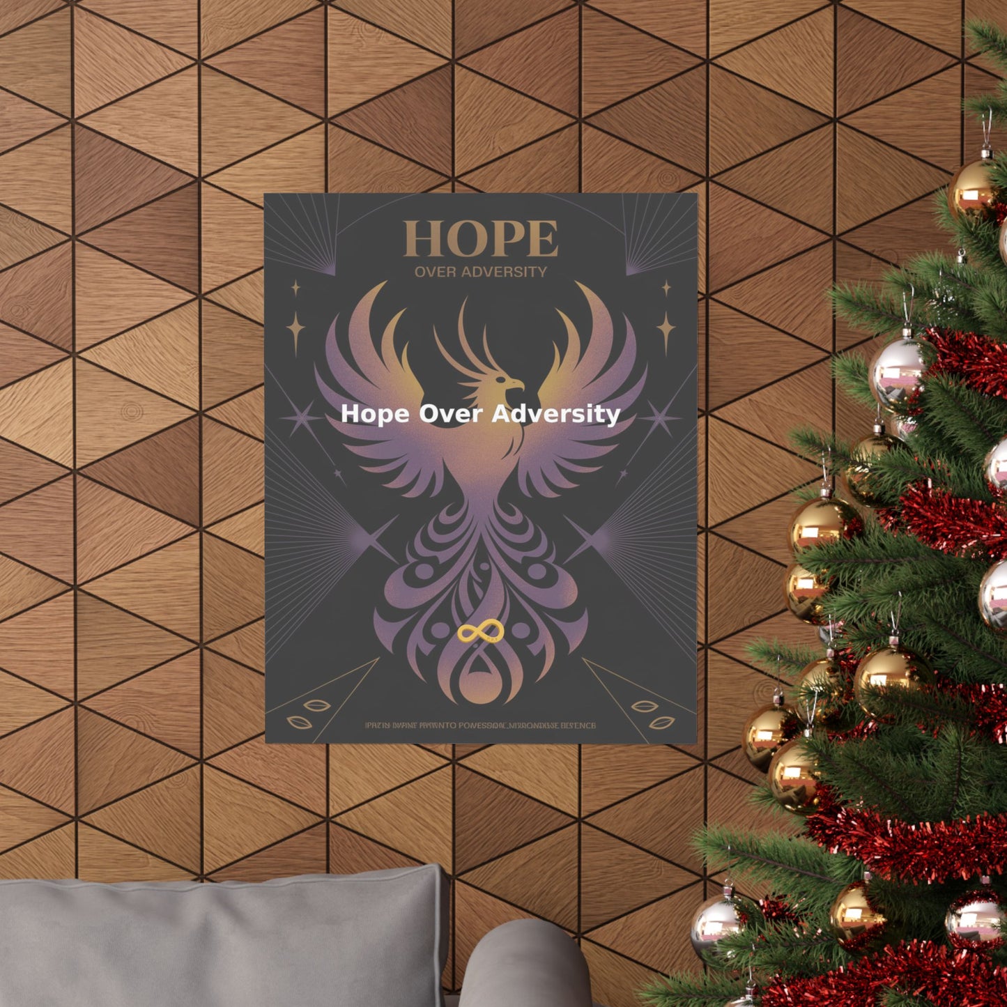 Hope Over Adversity - Matte Vertical Posters