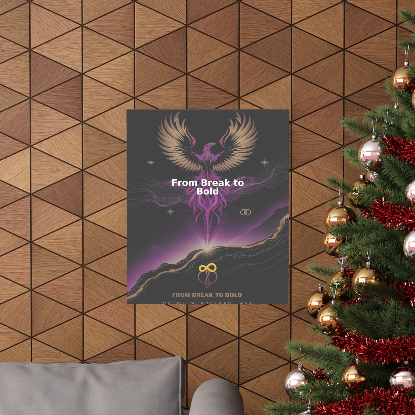 From Break to Bold - Matte Vertical Posters