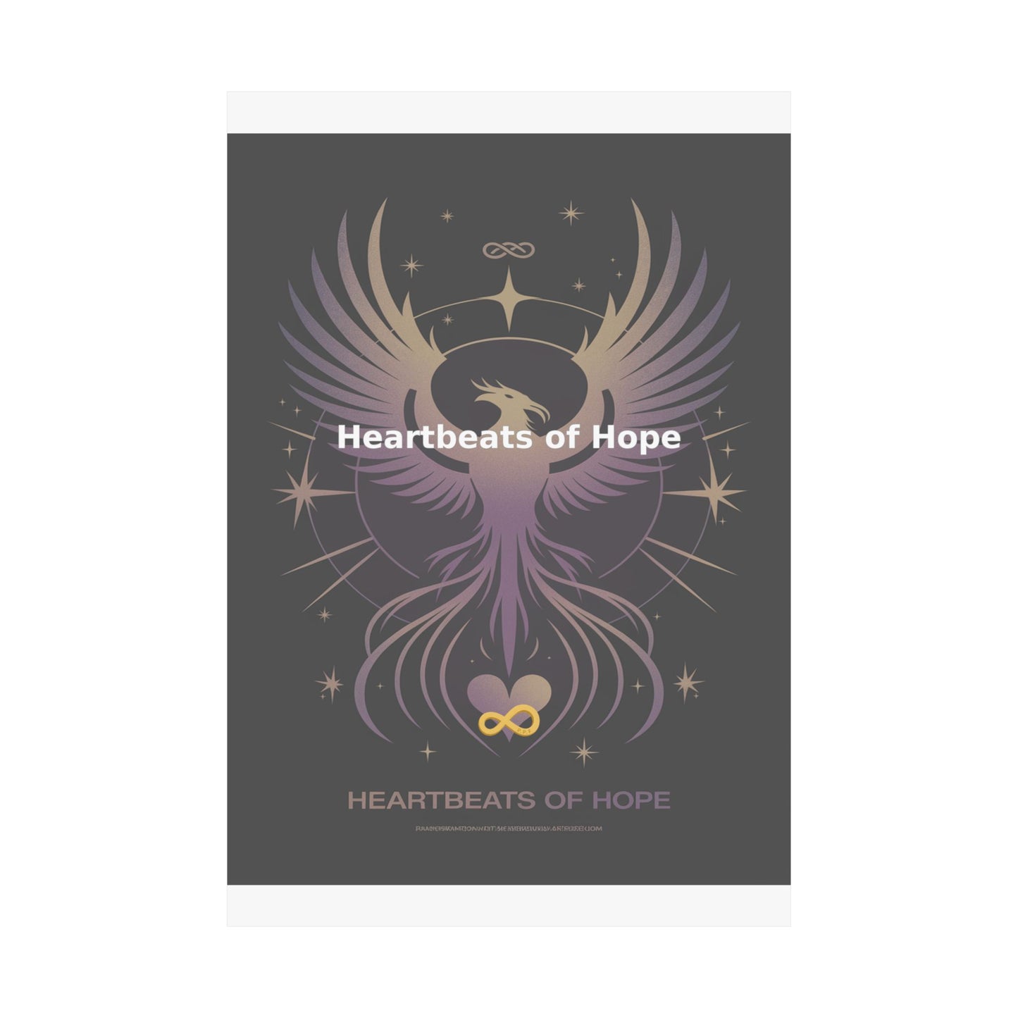 Heartbeats of Hope - Matte Vertical Posters