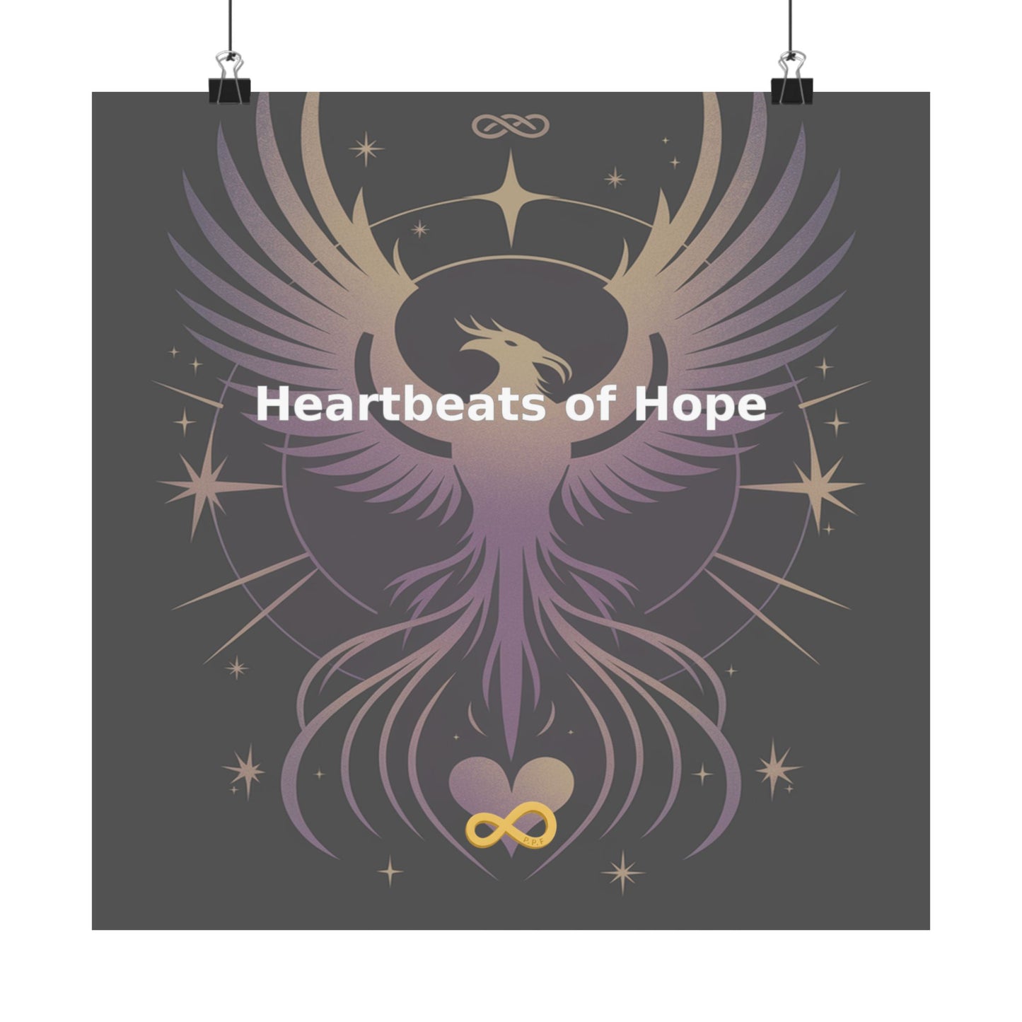 Heartbeats of Hope - Matte Vertical Posters