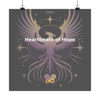 Heartbeats of Hope - Matte Vertical Posters