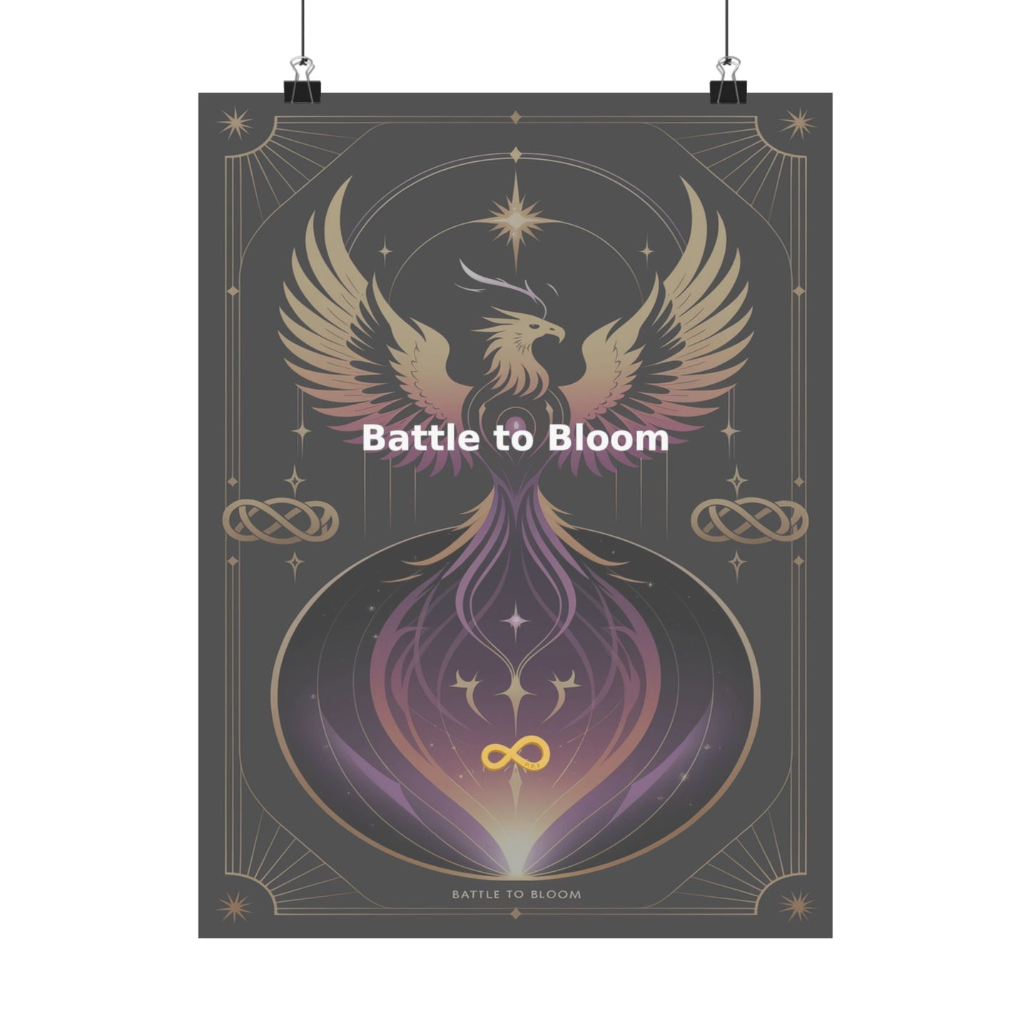 Battle to Bloom - Matte Vertical Posters