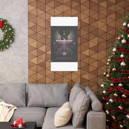 Heartbeats of Hope - Matte Vertical Posters