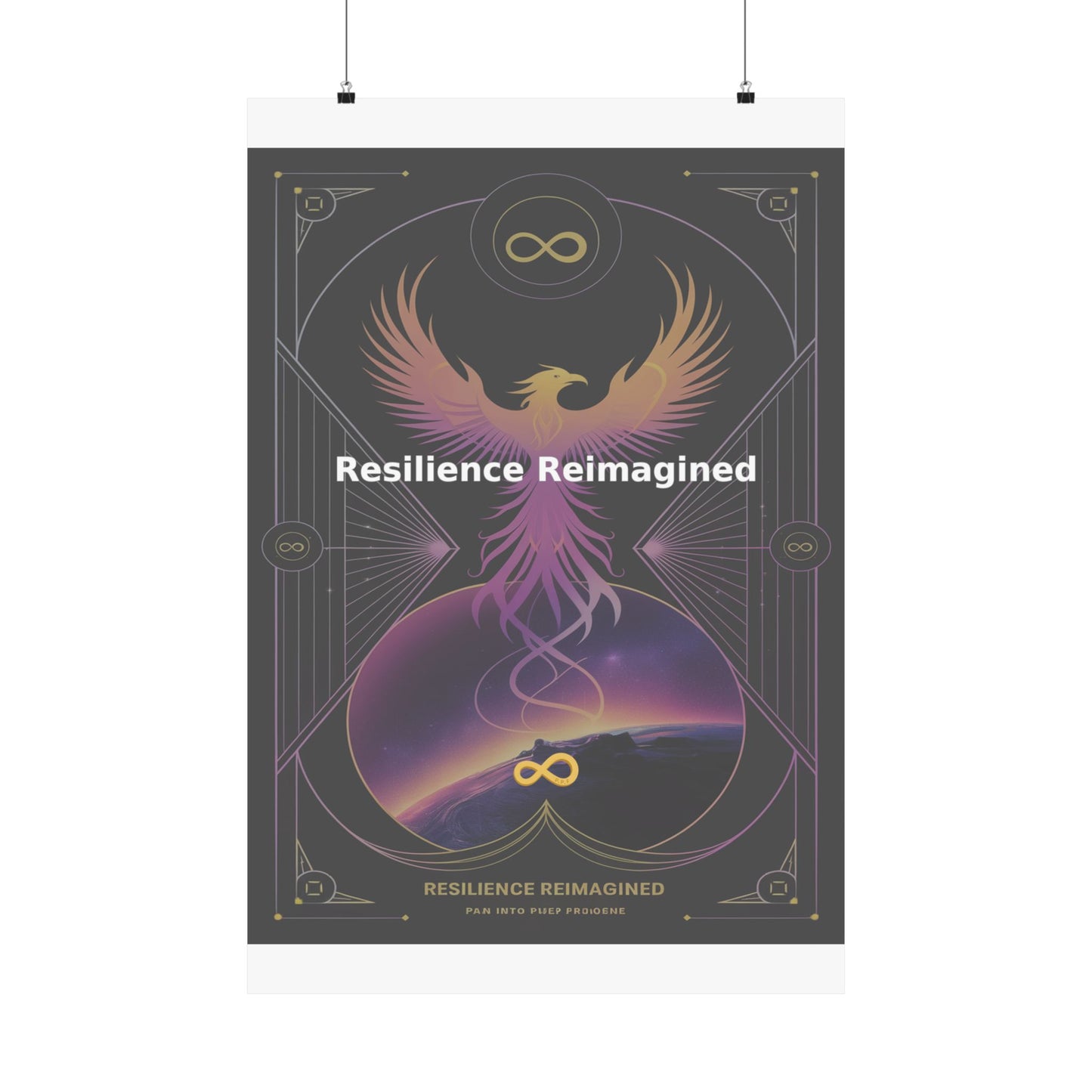 Resilience Reimagined - Matte Vertical Posters