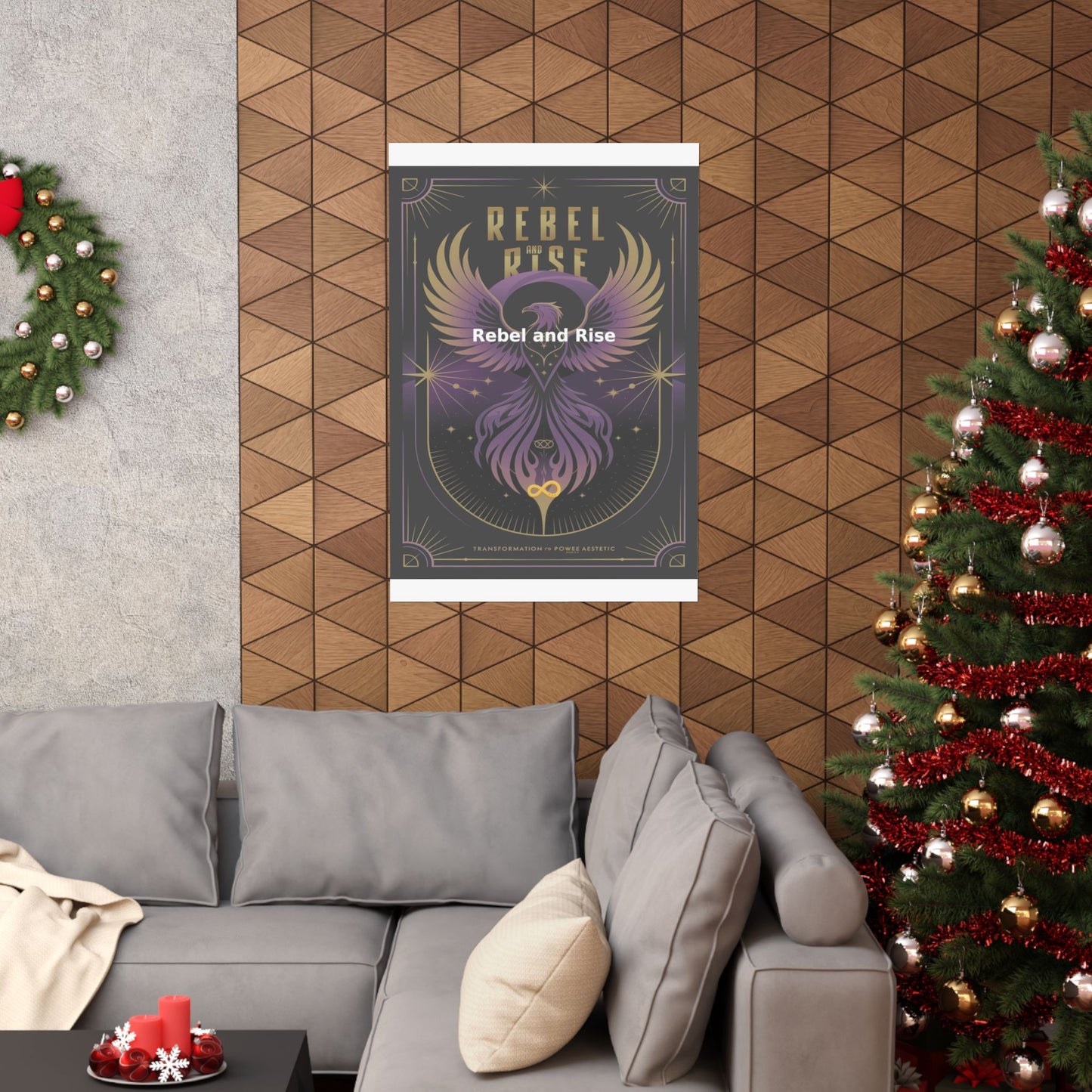 Rebel and Rise - Matte Vertical Posters