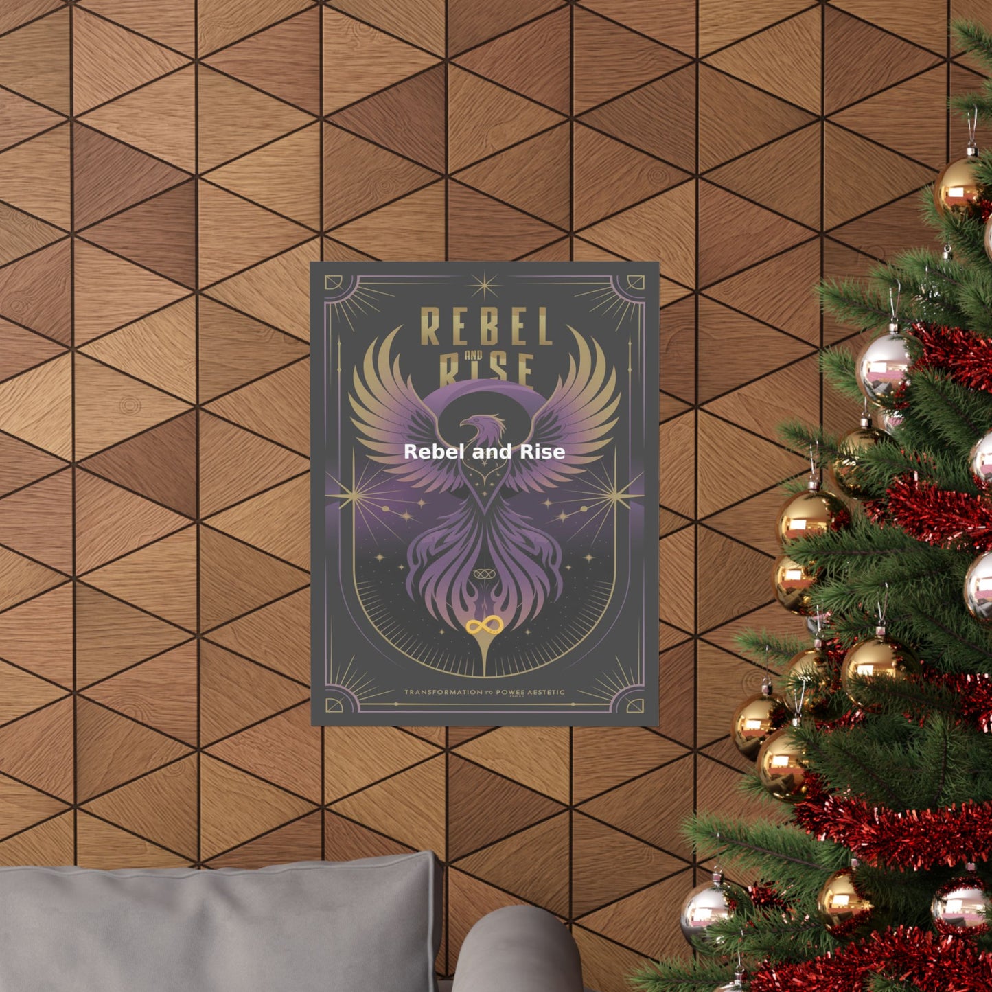 Rebel and Rise - Matte Vertical Posters