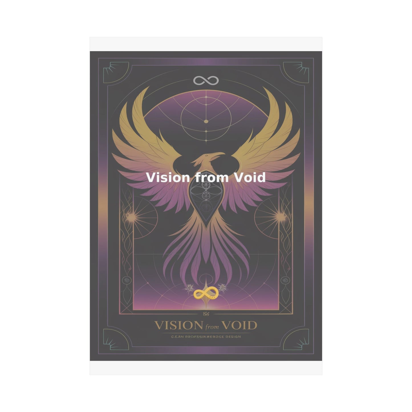 Vision from Void - Matte Vertical Posters