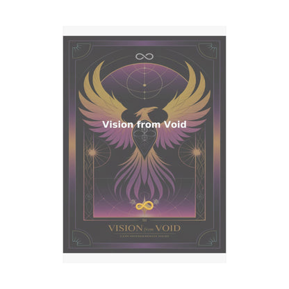 Vision from Void - Matte Vertical Posters