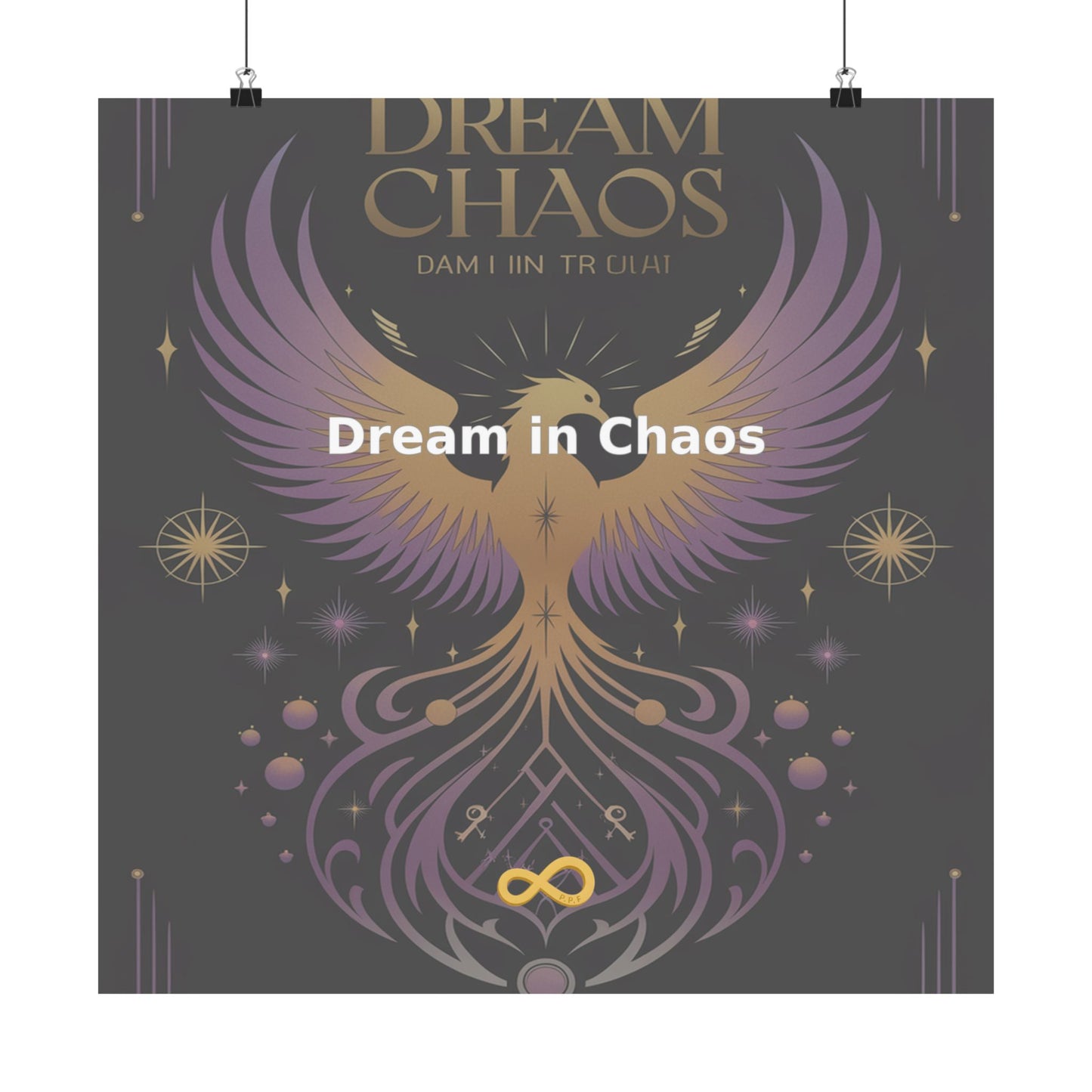 Dream in Chaos - Matte Vertical Posters