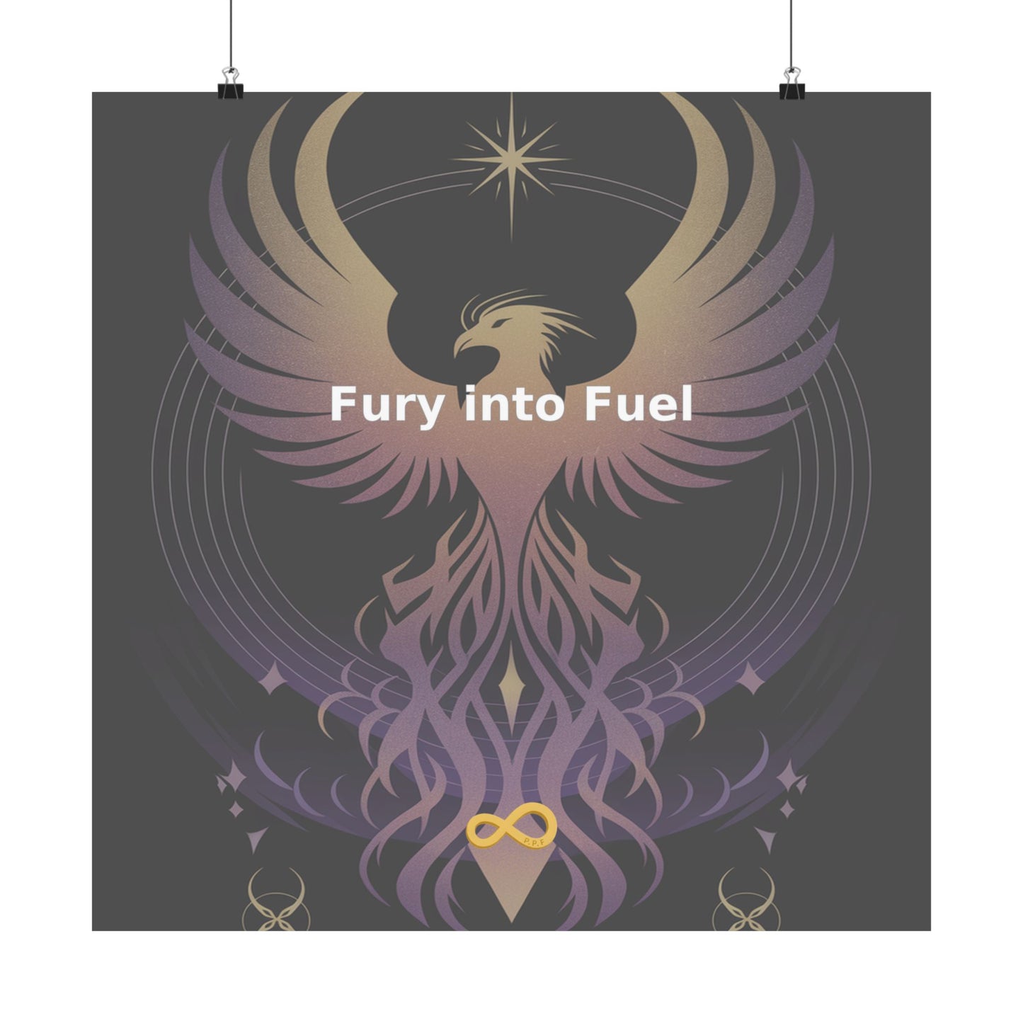 Fury into Fuel - Matte Vertical Posters
