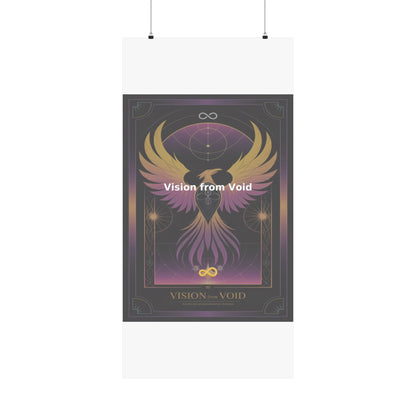 Vision from Void - Matte Vertical Posters