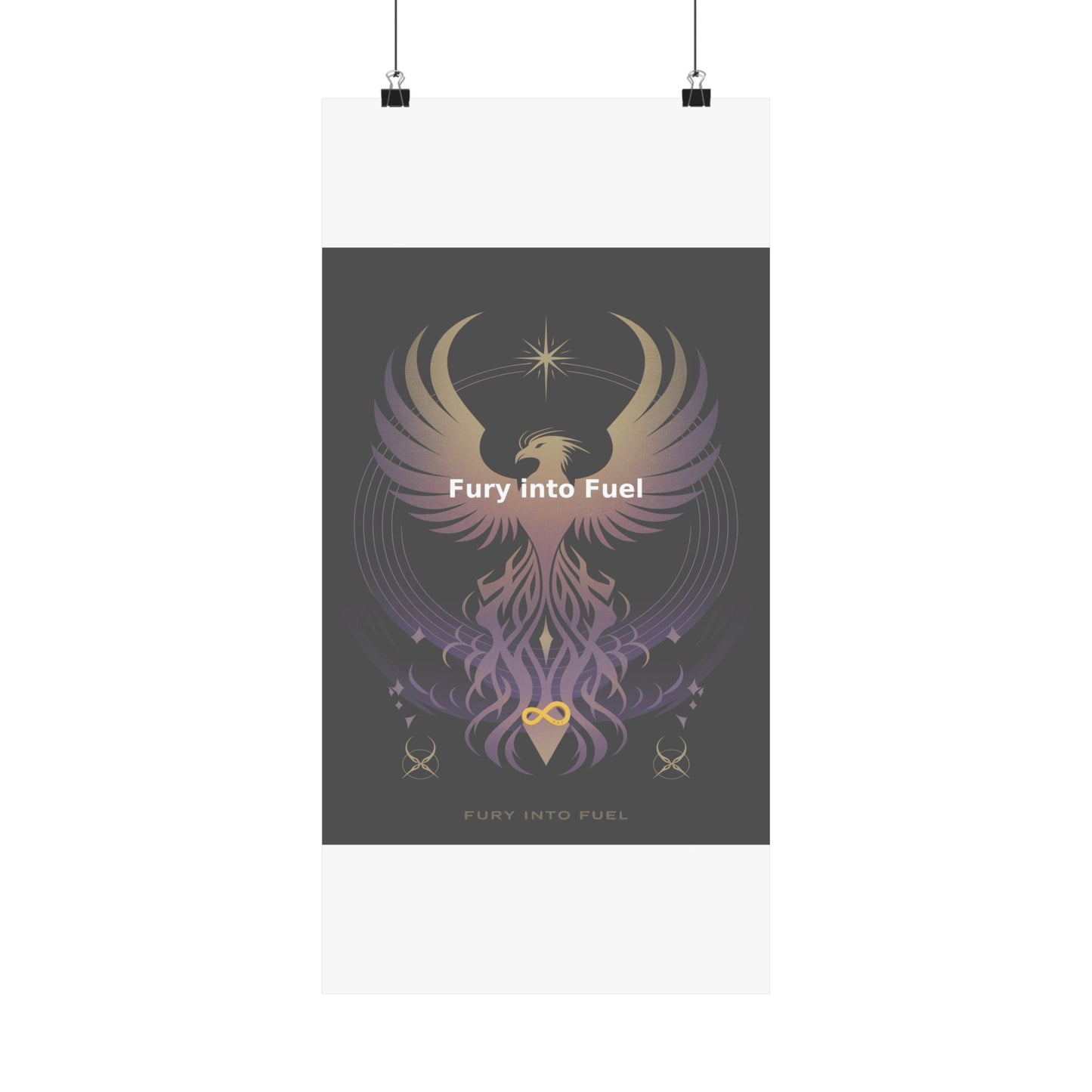 Fury into Fuel - Matte Vertical Posters