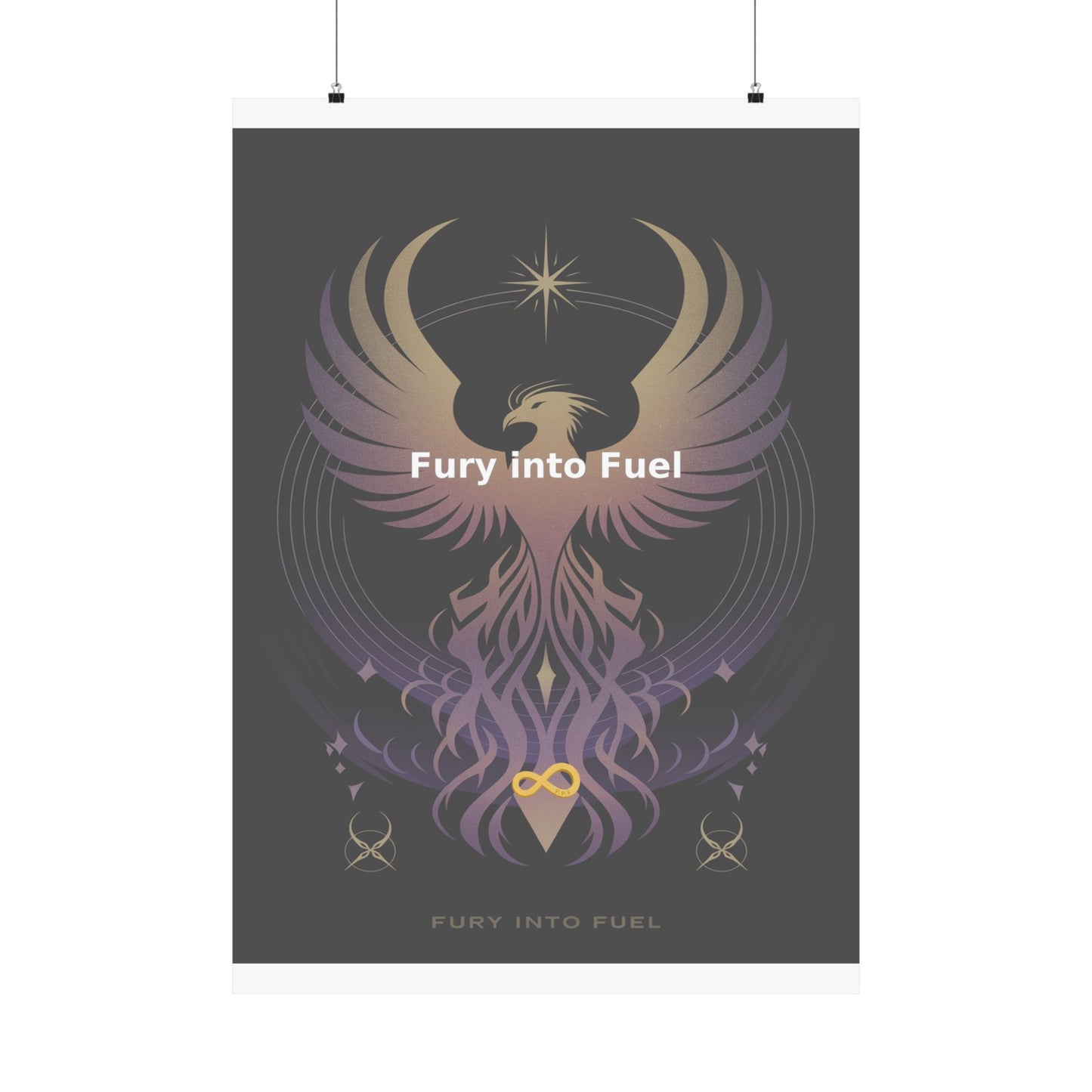 Fury into Fuel - Matte Vertical Posters