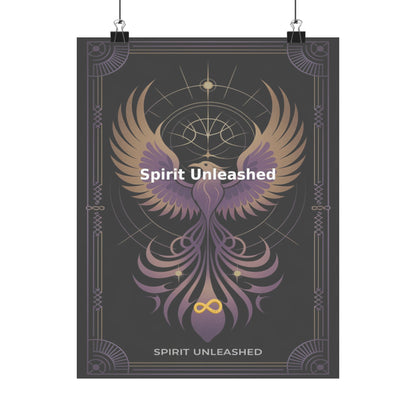 Spirit Unleashed - Matte Vertical Posters