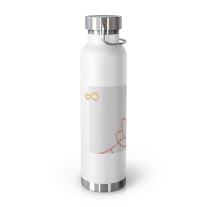 Korean Line - 힘내 (Himnae) - Copper Vacuum Insulated Bottle, 22oz