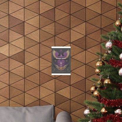 Strength Reborn - Matte Vertical Posters