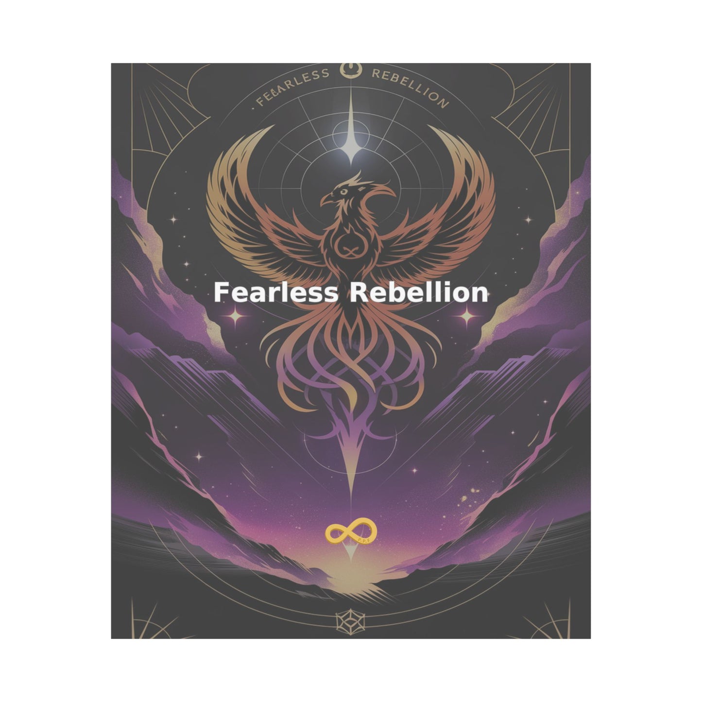 Fearless Rebellion - Matte Vertical Posters