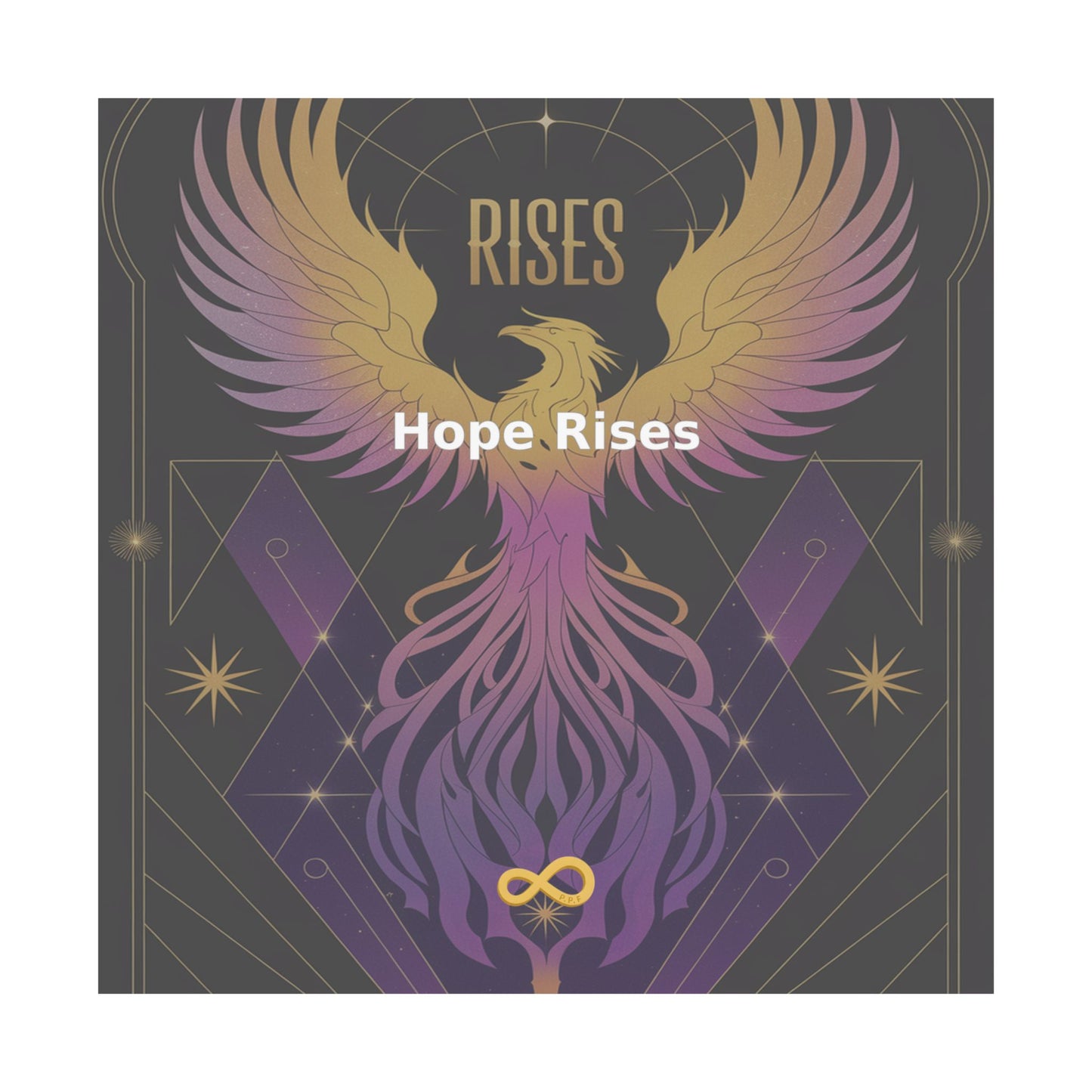 Hope Rises - Matte Vertical Posters