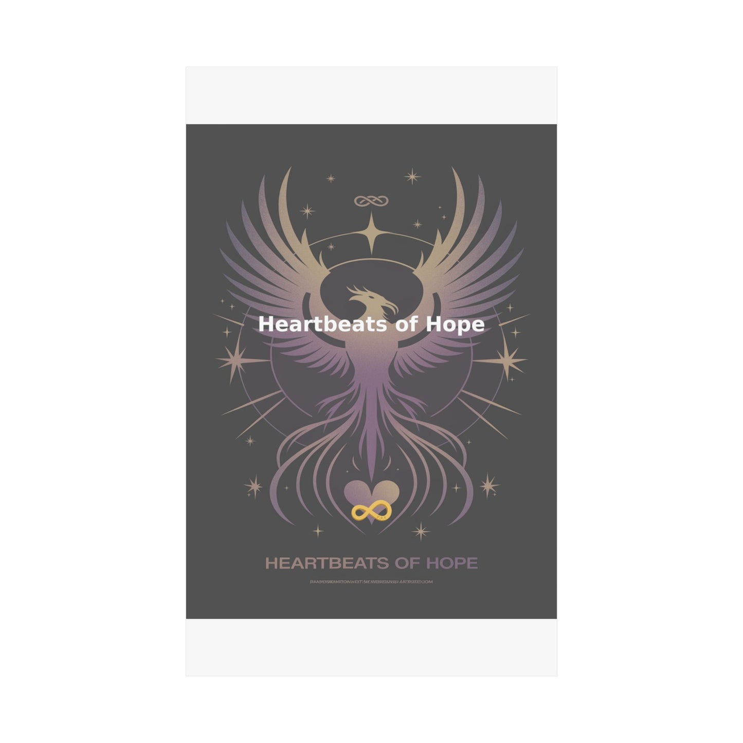 Heartbeats of Hope - Matte Vertical Posters