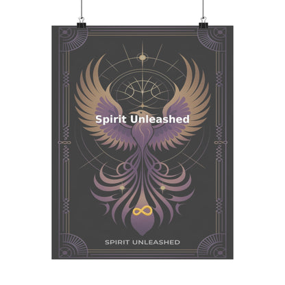 Spirit Unleashed - Matte Vertical Posters
