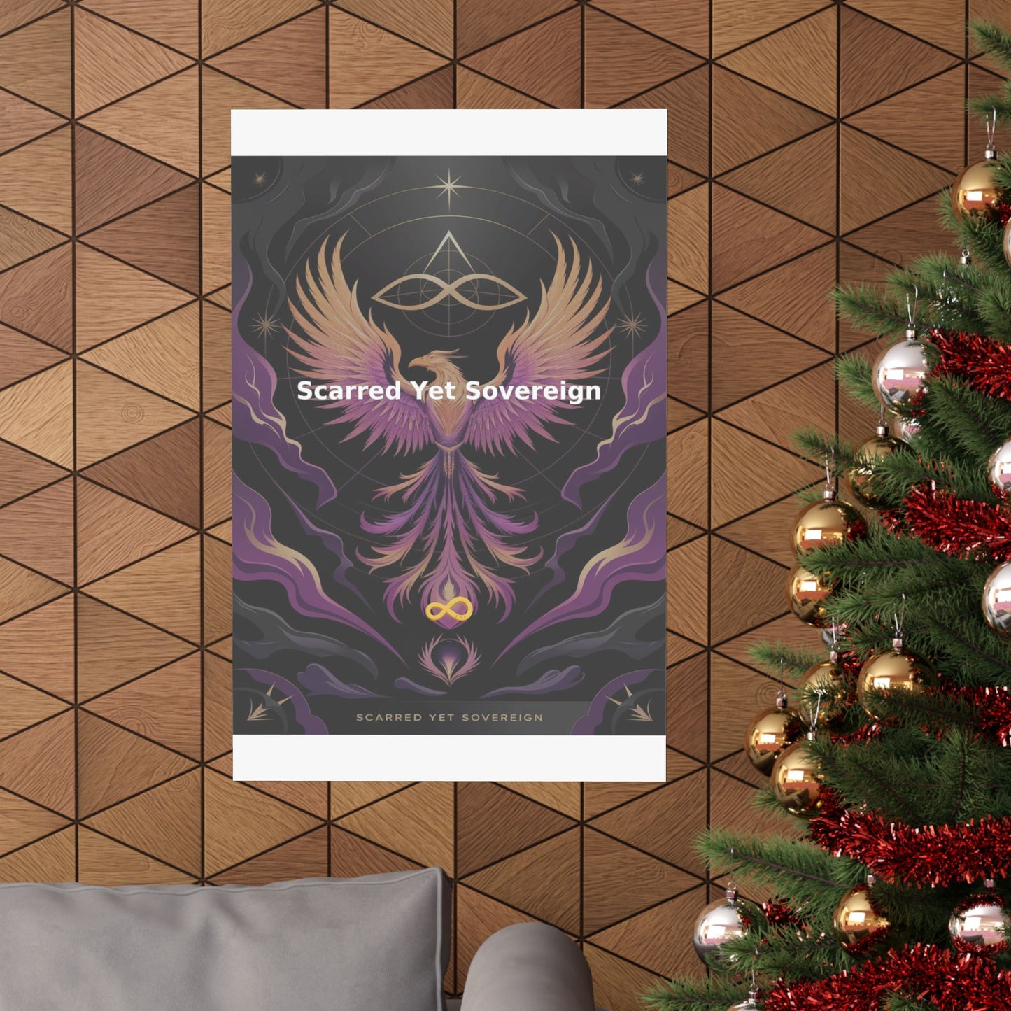 Scarred Yet Sovereign - Matte Vertical Posters