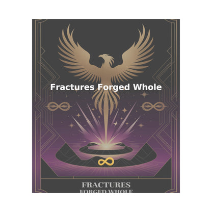 Fractures Forged Whole - Matte Vertical Posters