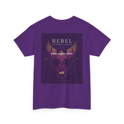 Rebel Against Limits - Unisex Heavy Cotton Tee