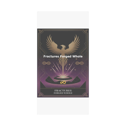 Fractures Forged Whole - Matte Vertical Posters