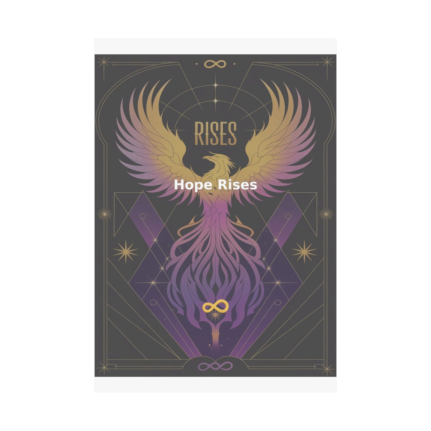Hope Rises - Matte Vertical Posters