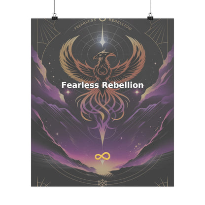Fearless Rebellion - Matte Vertical Posters