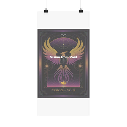 Vision from Void - Matte Vertical Posters