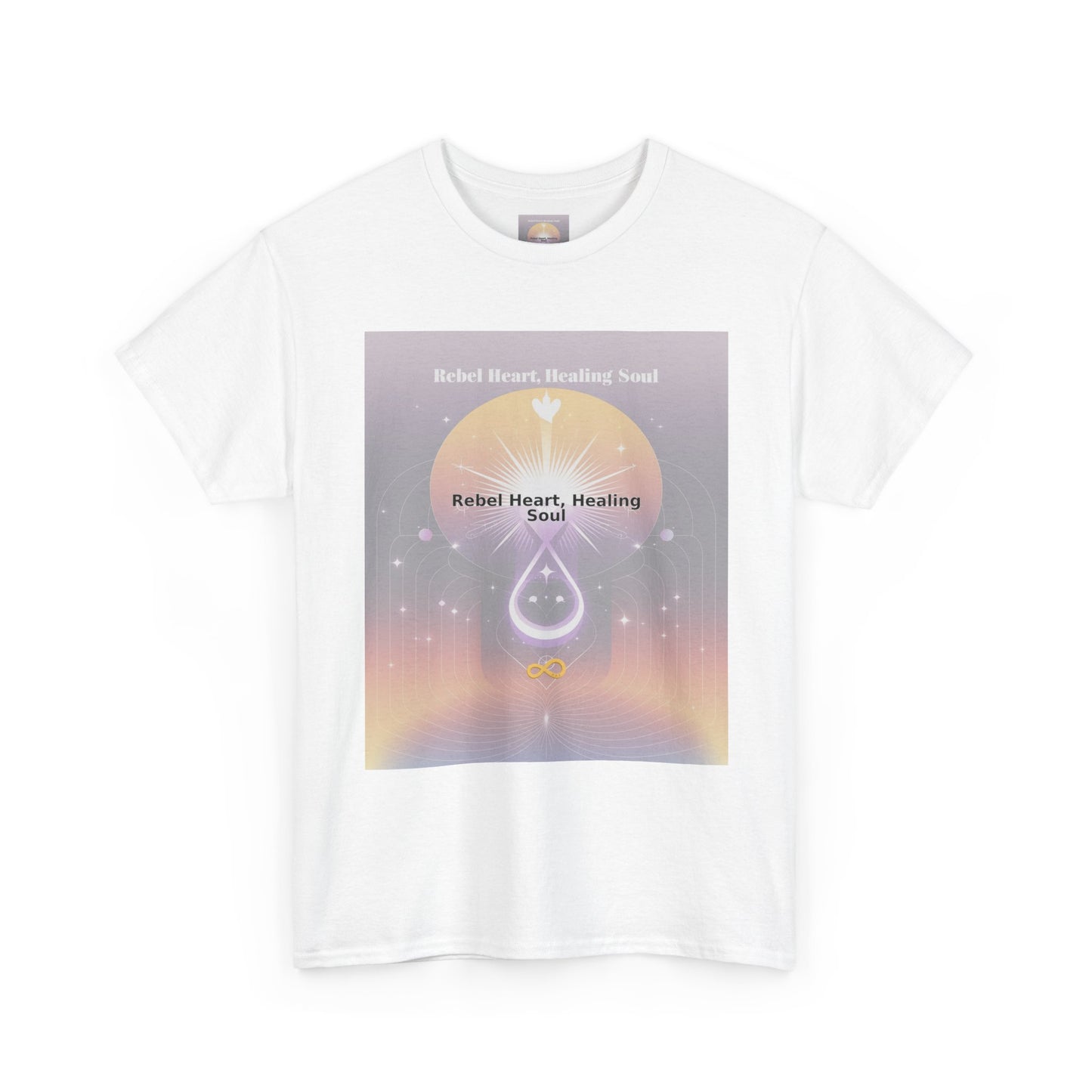 Rebel Heart, Healing Soul - Unisex Heavy Cotton Tee