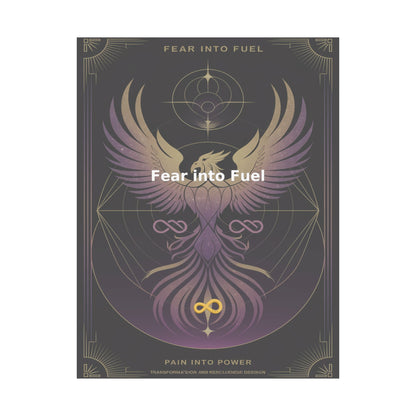 Fear into Fuel - Matte Vertical Posters