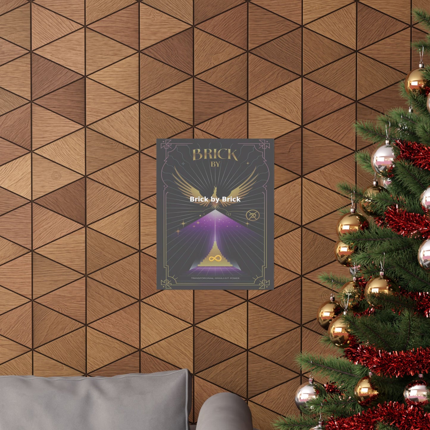 Brick by Brick - Matte Vertical Posters