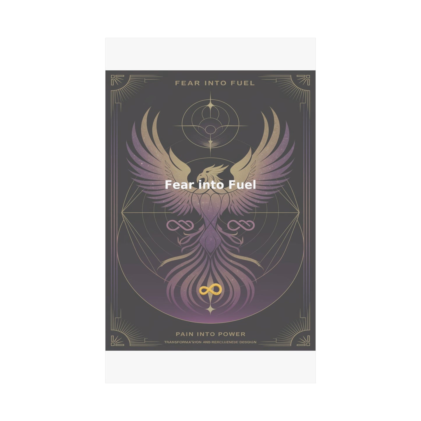 Fear into Fuel - Matte Vertical Posters