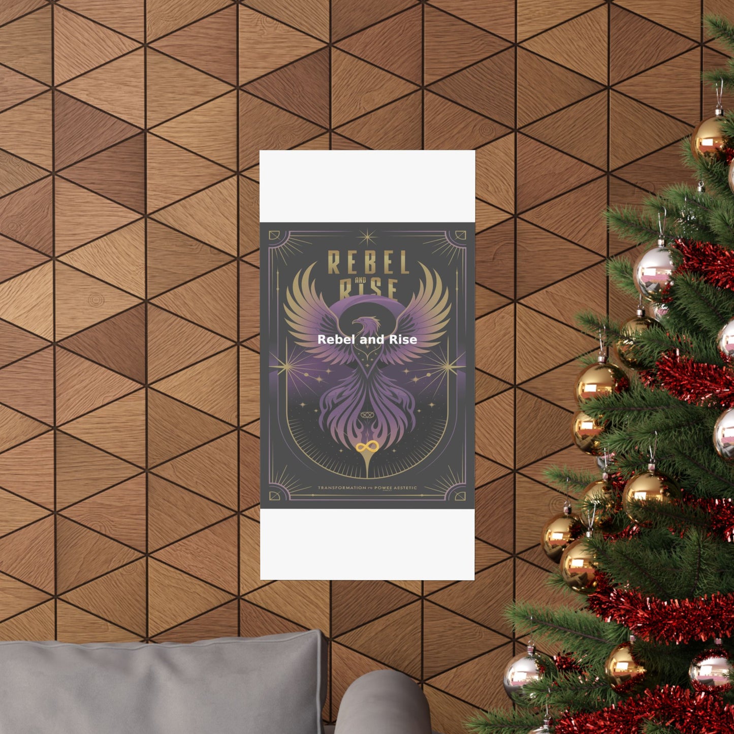 Rebel and Rise - Matte Vertical Posters