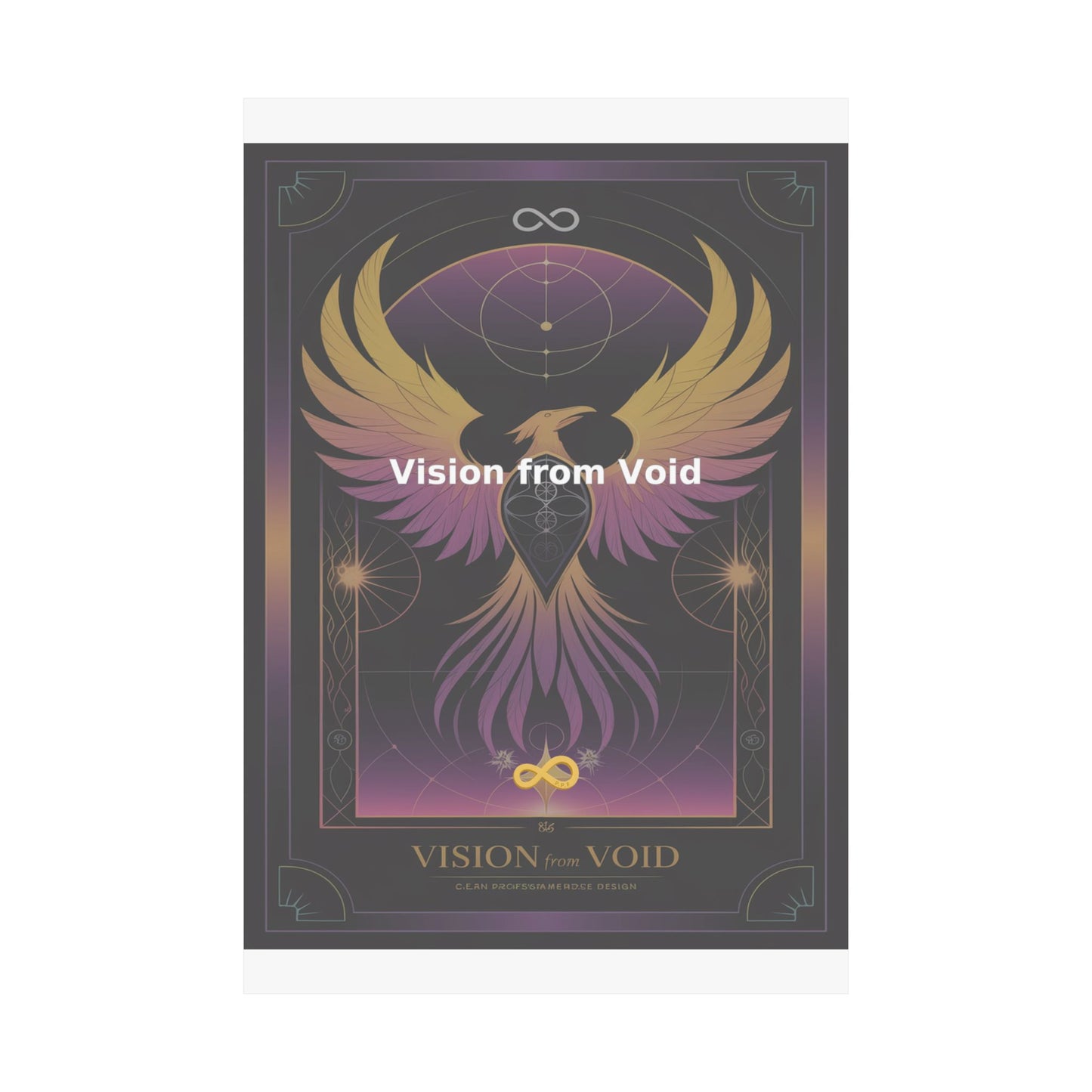 Vision from Void - Matte Vertical Posters