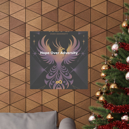 Hope Over Adversity - Matte Vertical Posters