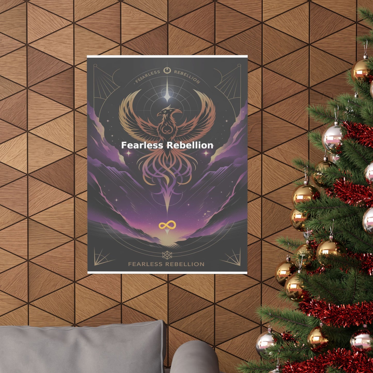 Fearless Rebellion - Matte Vertical Posters