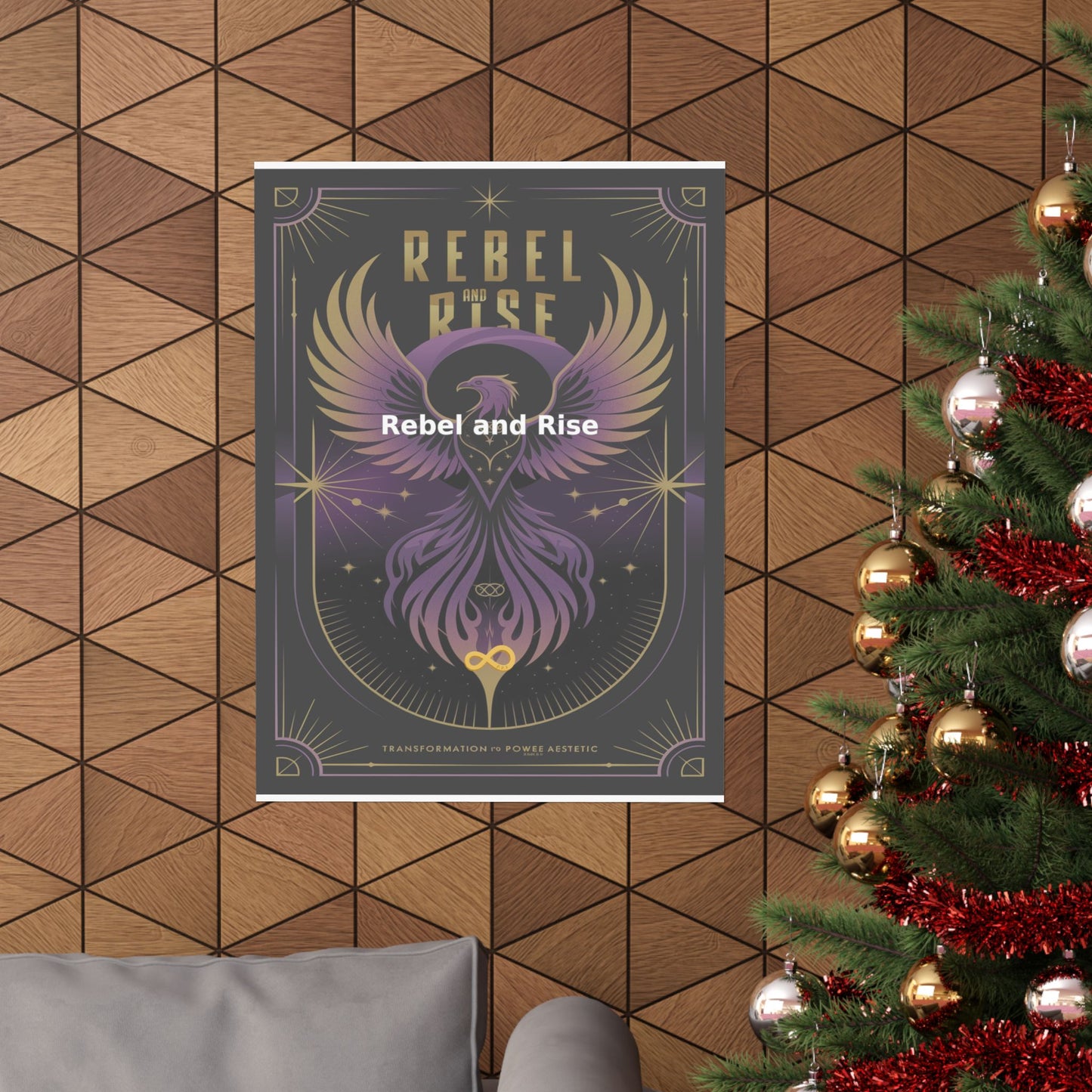 Rebel and Rise - Matte Vertical Posters